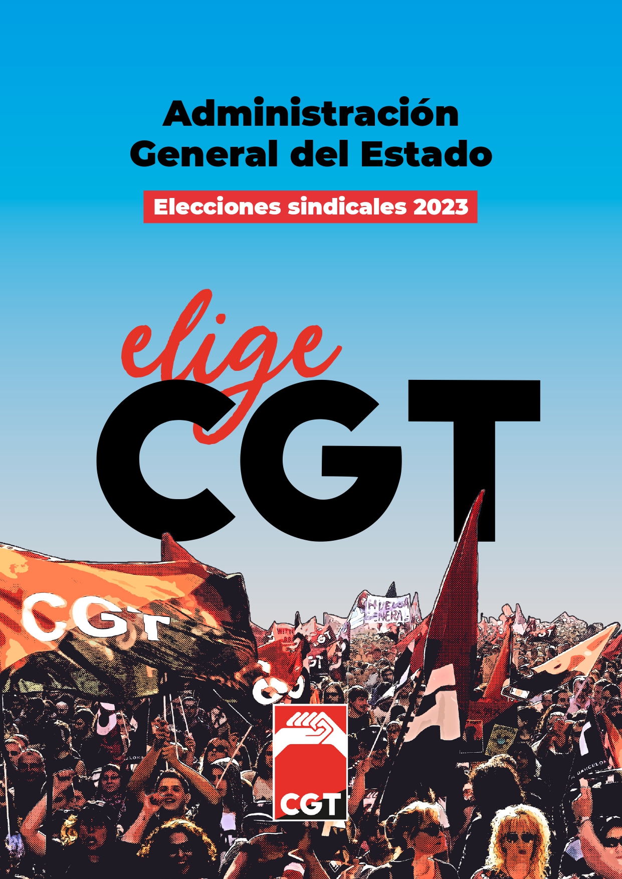 Noticia destacadaCGT confía en consolidar su tendencia al alza en las elecciones sindicales en la AGE