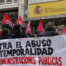 Protesta CGT ante el ministerio